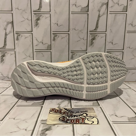 New Nike Air Zoom Pegasus 40 Premium White Blue Orange Red Running Shoes - Picture 11 of 13